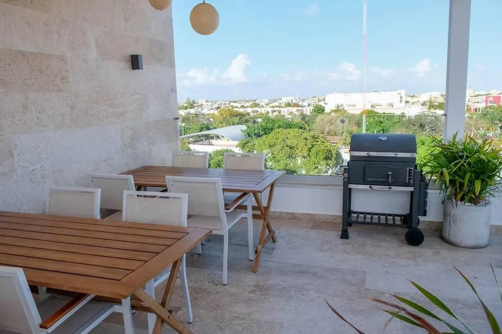 Casa Menta* Luxury Studio *Free Bike *Speed Wi-Fi! Apartment Playa del Carmen Mexico