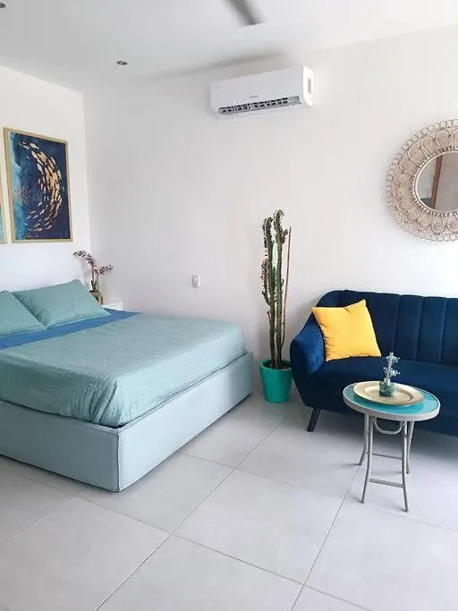 Casa Menta* Luxury Studio *Free Bike *Speed Wi-Fi! Apartment Playa del Carmen