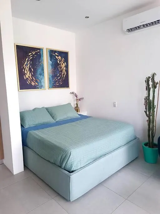 Casa Menta* Luxury Studio *Free Bike *Speed Wi-Fi! Apartment Playa del Carmen