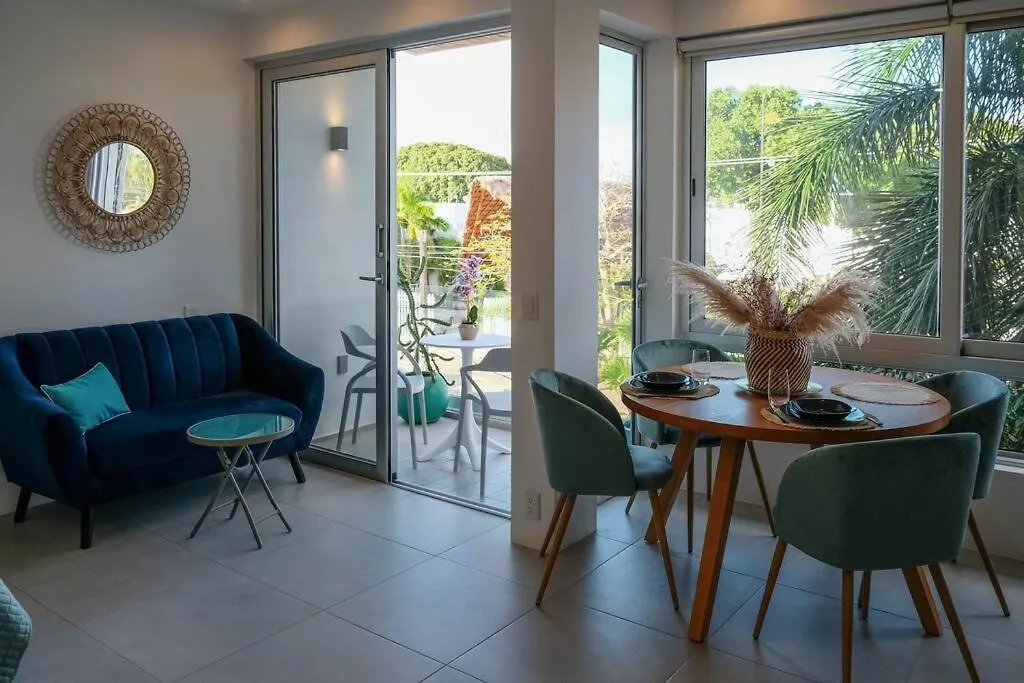Apartamento Casa Menta* Luxury Studio *Free Bike *Speed Wi-Fi! Playa del Carmen